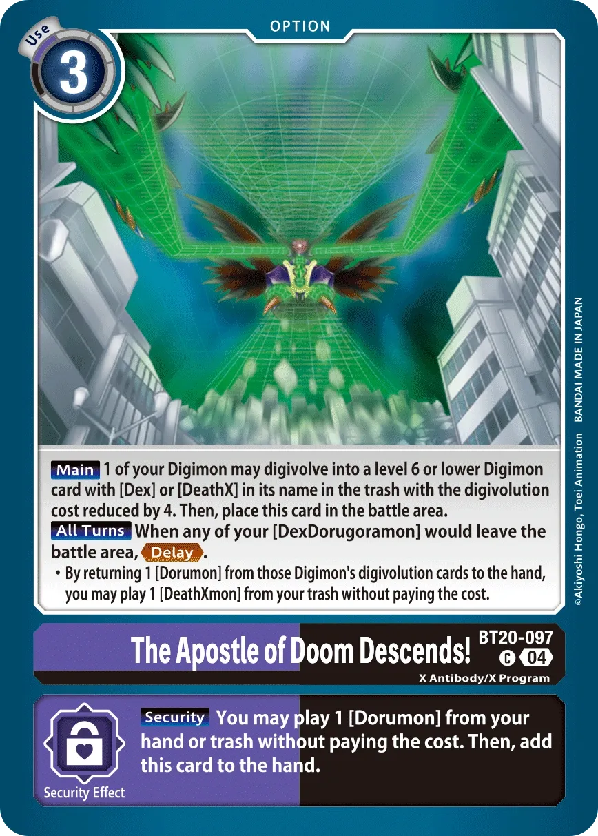 BT20-097 The Apostle of Doom Descends!, C
