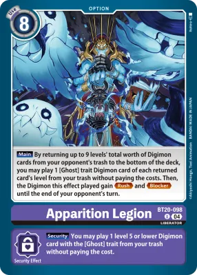 BT20-098 Apparition Legion, UC