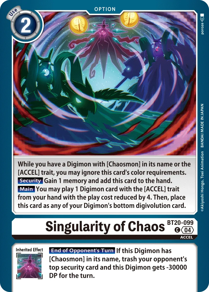 BT20-099 Singularity of Chaos, C
