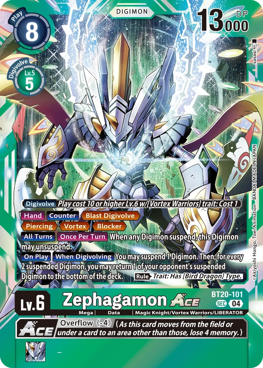 BT20-101 Zephagamon Ace, SEC