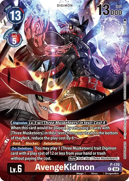 P-170 AvengeKidmon, Box Topper