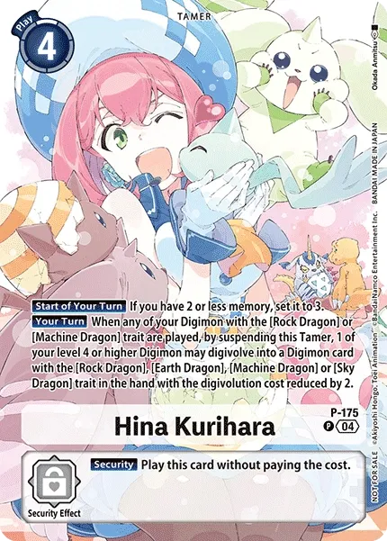 P-175 Hina Kurihara, Box Topper