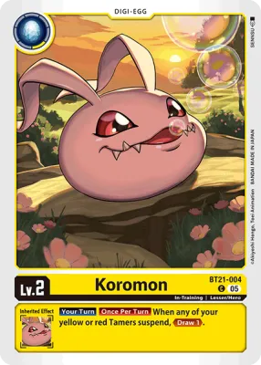 BT21-004 Koromon, C