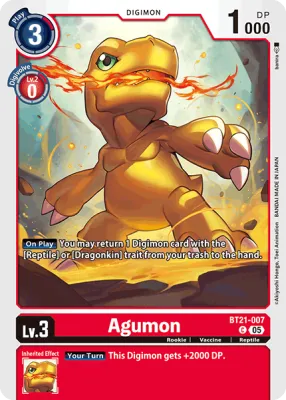 BT21-007 Agumon, C