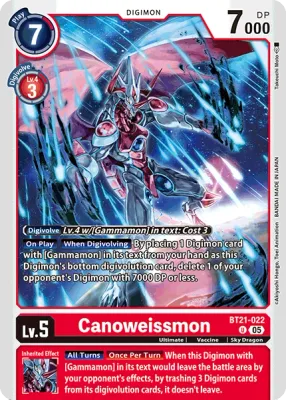 BT21-022 Canoweissmon, UC