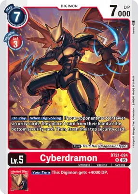 BT21-024 Cyberdramon, UC