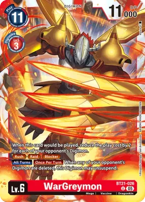BT21-026 WarGreymon, UC