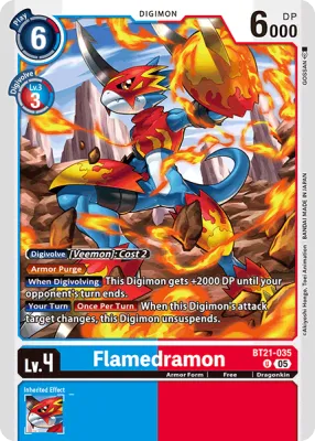 BT21-035 Flamedramon, UC