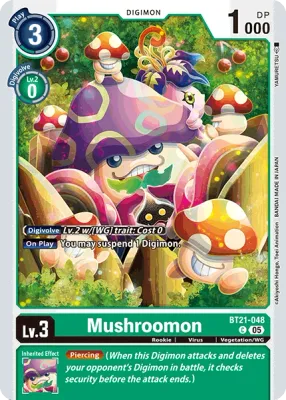 BT21-048 Mushroomon, C