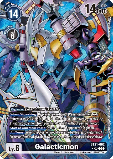 BT21-062 Galacticmon, SR, AA