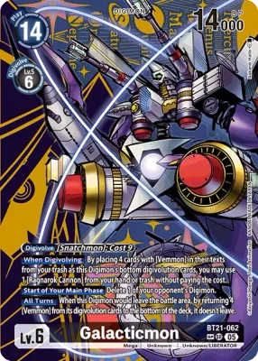 BT21-062 Galacticmon, SR, SP