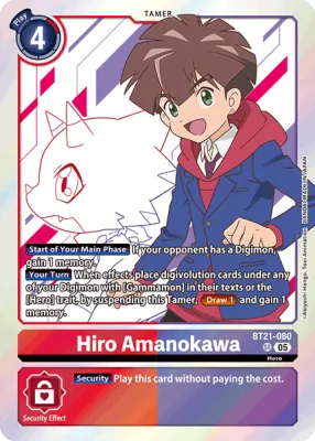 BT21-080 Hiro Amanokawa, SR