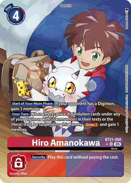 BT21-080 Hiro Amanokawa, SR, AA