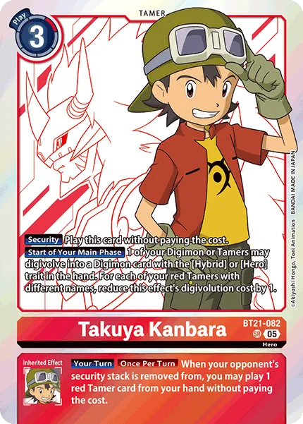 BT21-082 Takuya Kanbara, SR