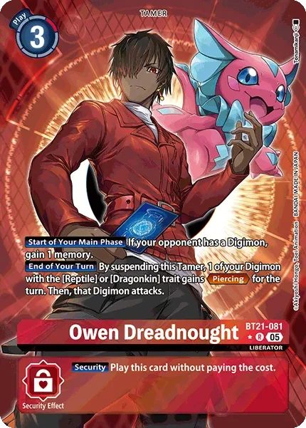 BT21-081 Owen Dreadnought, R, AA