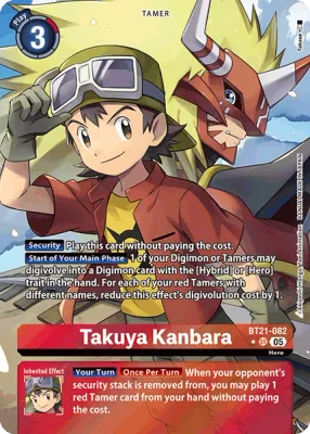 BT21-082 Takuya Kanbara, SR, AA