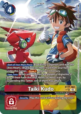 BT21-083 Taiki Kudo, SR, AA