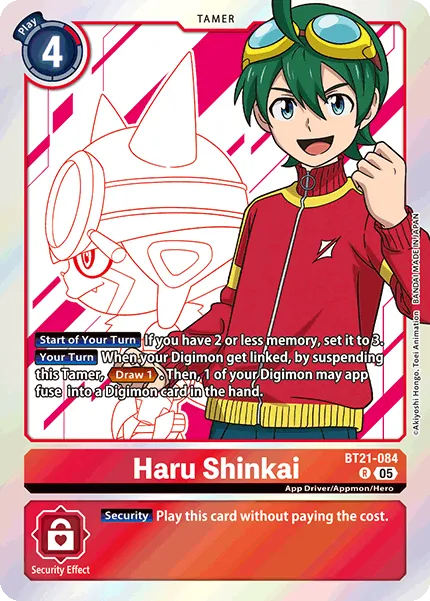 BT21-084 Haru Shinkai, R