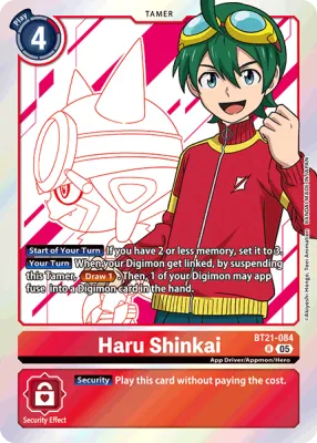 BT21-084 Haru Shinkai, R