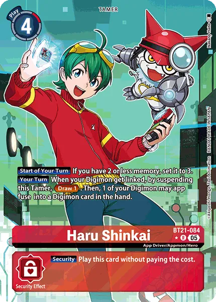 BT21-084 Haru Shinkai, R, AA
