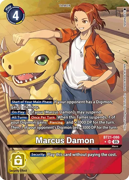 BT21-086 Marcus Damon, SR, AA