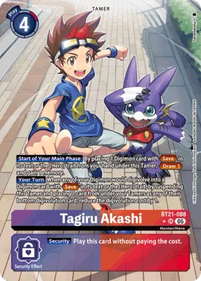 BT21-088 Tagiru Akashi, SR, AA