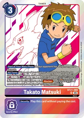 BT21-089 Takato Matsuki, SR