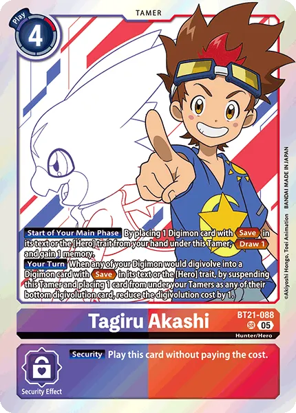 BT21-088 Tagiru Akashi, SR