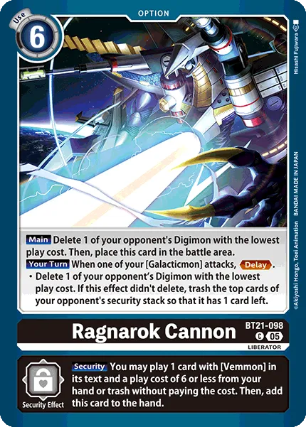 BT21-098 Ragnarok Cannon, C