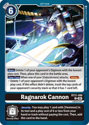 BT21-098 Ragnarok Cannon, C