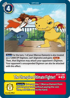 BT21-096 The Champion Ultimate Fighter!, C