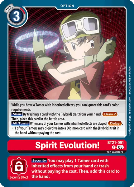 BT21-091 Spirit Evolution!, C