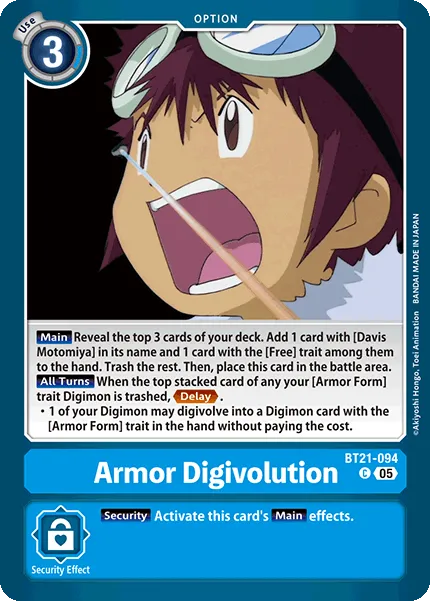 BT21-094 Armor Digivolution, C