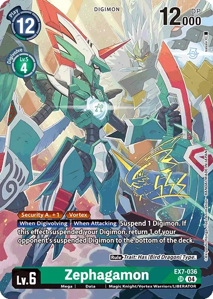 EX7-036 Zephagamon, SR, SP