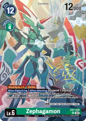 EX7-036 Zephagamon, SR, SP