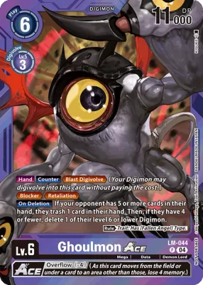 LM-044 Ghoulmon ACE, Box Topper