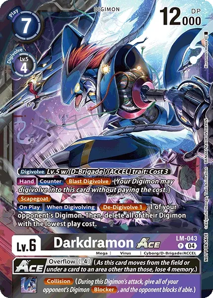 LM-043 Darkdramon ACE, Box Topper