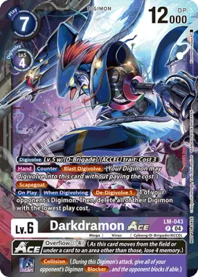 LM-043 Darkdramon ACE, Box Topper