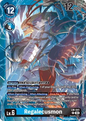 LM-041 Regalecusmon, Box Topper