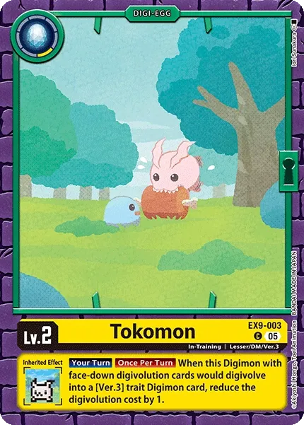 EX9-003 Tokomon, C