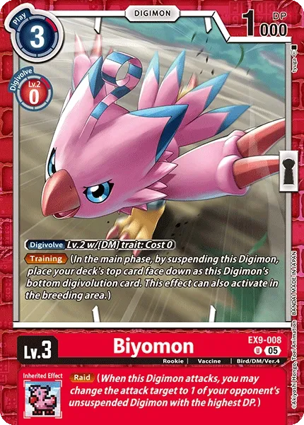 EX9-008 Biyomon, UC