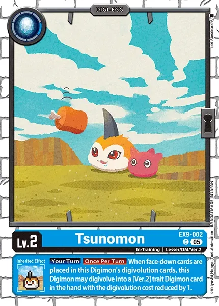 EX9-002 Tsunomon, C