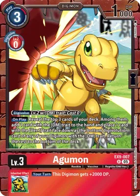 EX9-007 Agumon, R