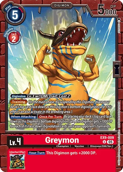 EX9-009 Greymon, UC