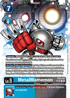 EX9-018 MetalMamemon, SR, SP