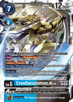 EX9-020 CresGarurumon ACE, R