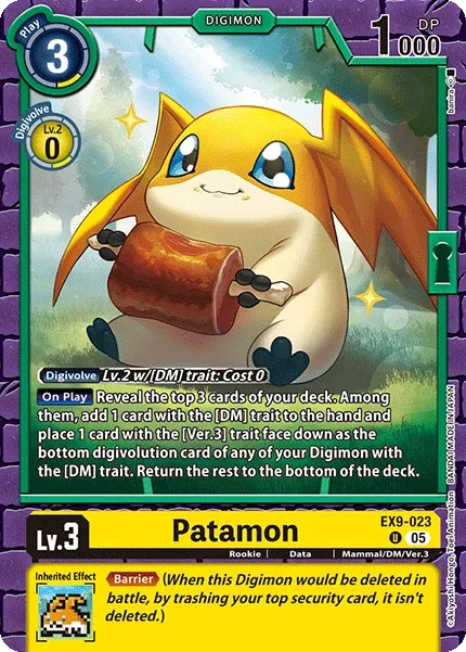 EX9-023 Patamon, UC