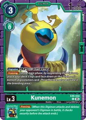 EX9-034 Kunemon, C