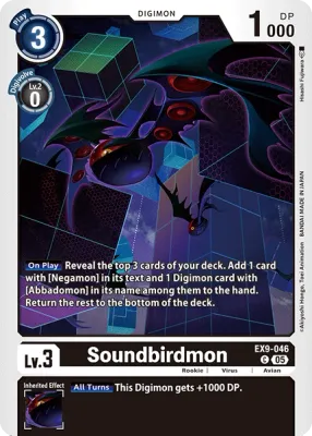 EX9-046 Soundbirdmon, C