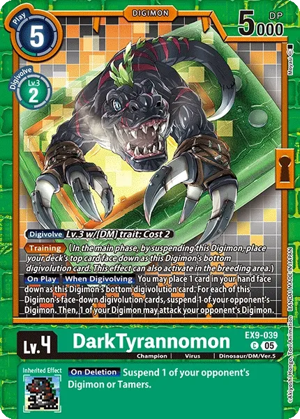 EX9-039 DarkTyrannomon, C